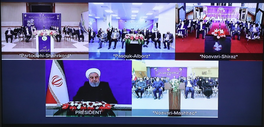 رئیس جمهور طرحهای تولید «واکسن تب برفکی» و «واکسن آنفلوآنزای فوق حاد پرندگان» را افتتاح کرد